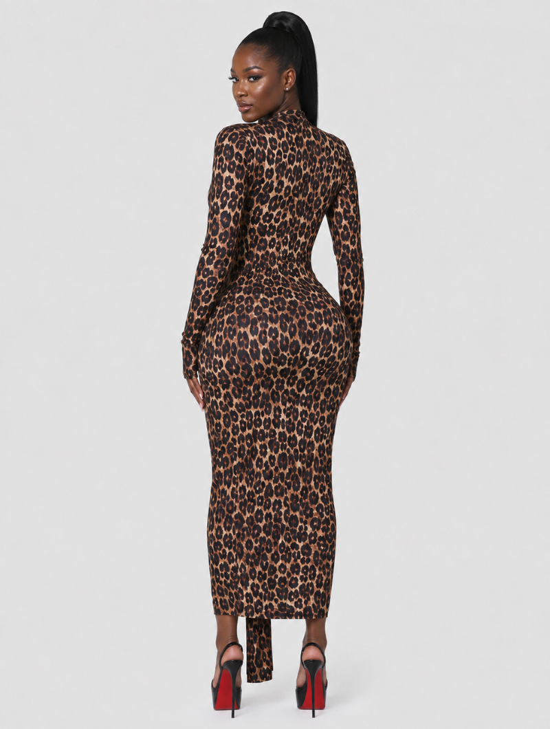 Leopard After Dark Dress