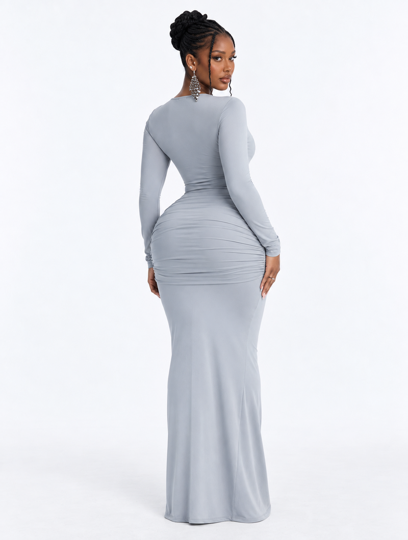 Lace Cutout Maxi Dress (Pre-Order)