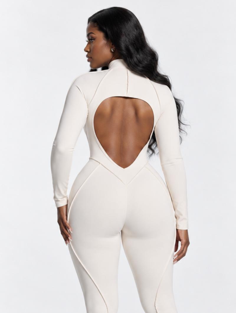 Hourglass Sculpt Cutout Jumpsuit