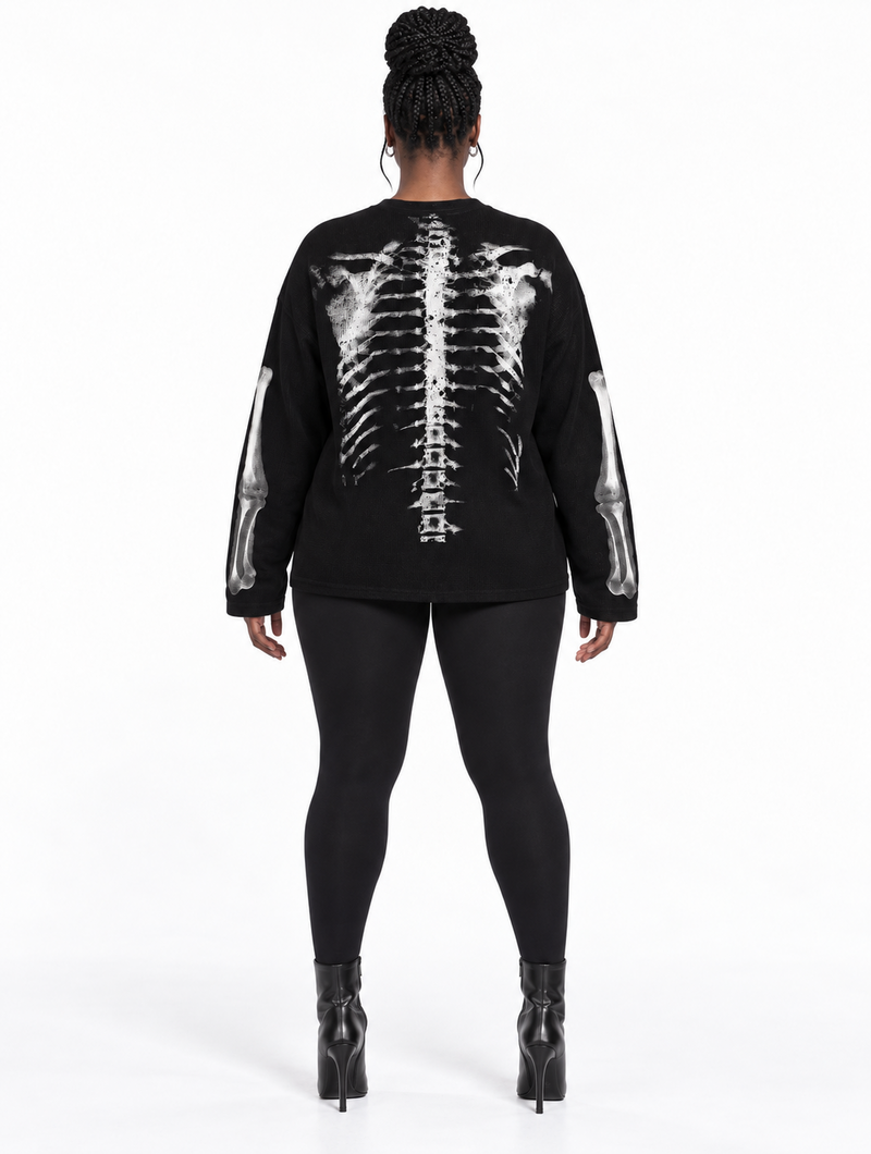 X-Ray Bone Pullover
