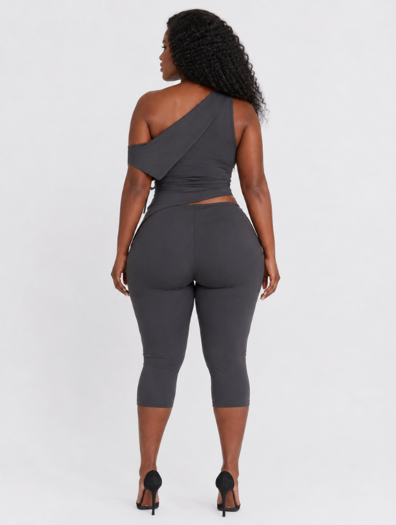 Charcoal Cutout Two Piece (Pre-Order)