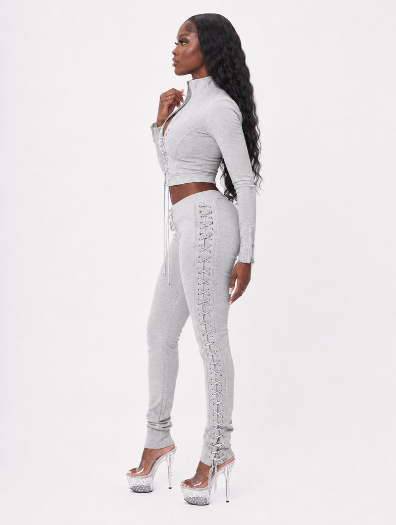 Laced Curve Sweat Set