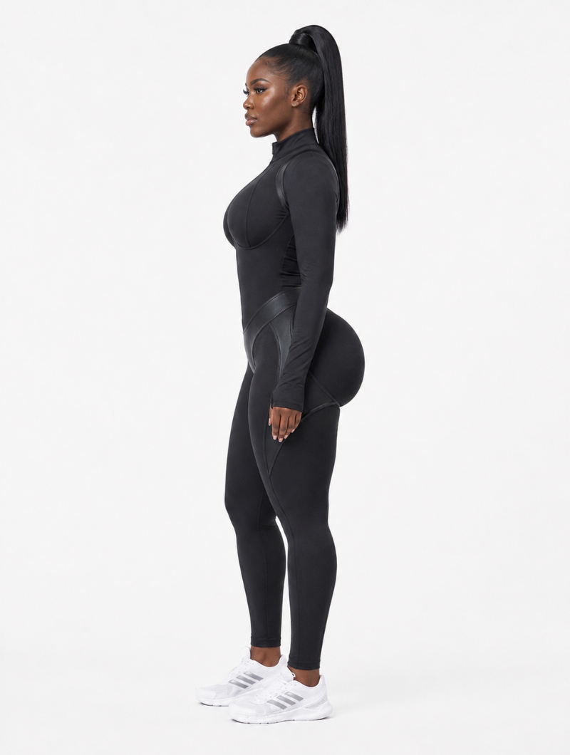 Corset Sculpt Long Jumpsuit
