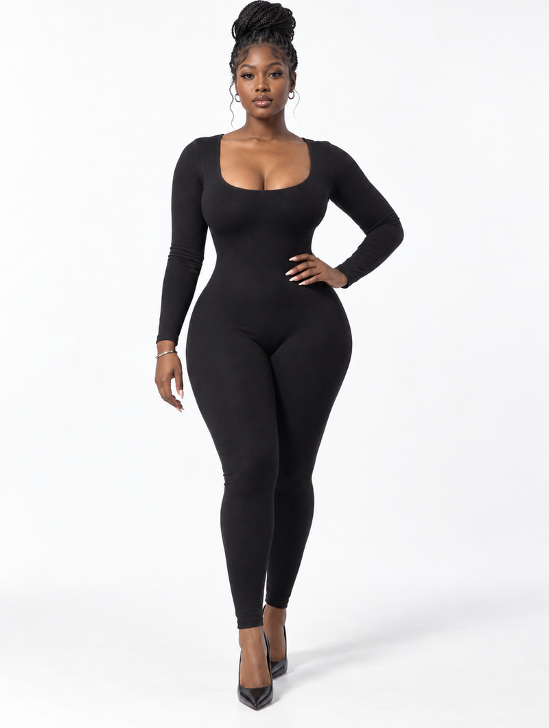 Bare Back Sculpt Jumpsuit