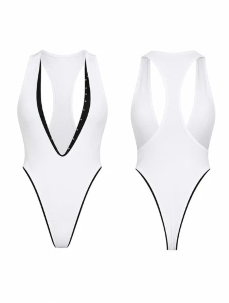 Monochrome Plunge Cutout Duo