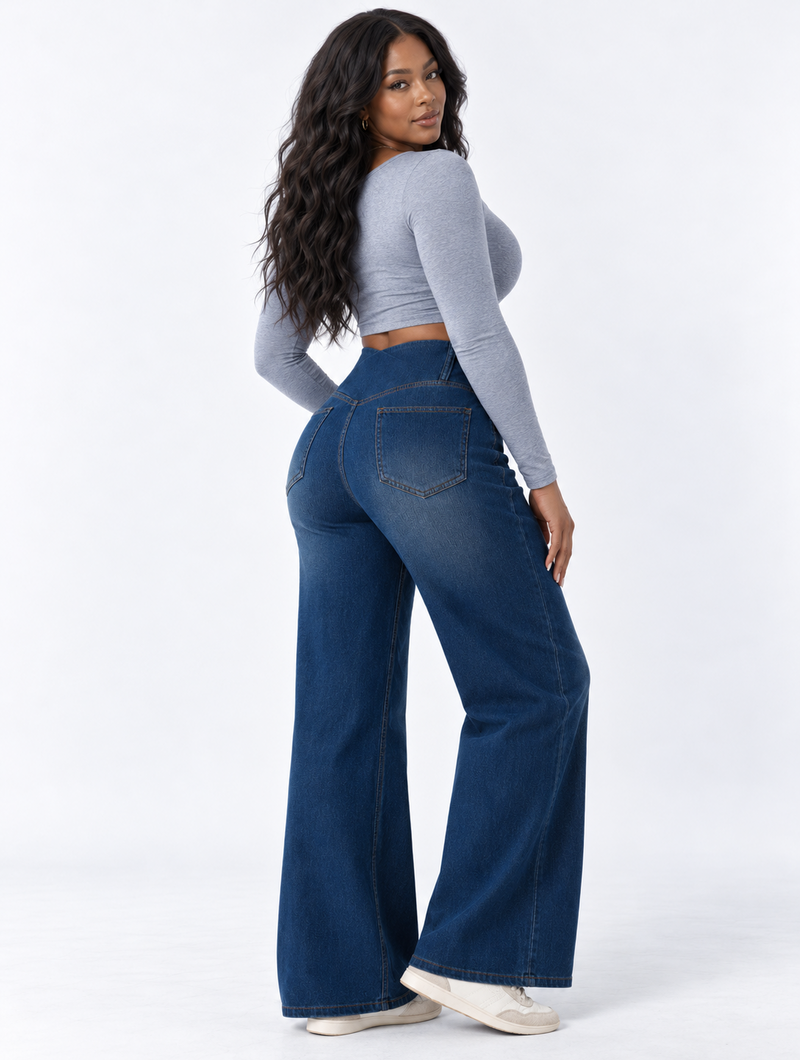 Crossover High Rise Jeans