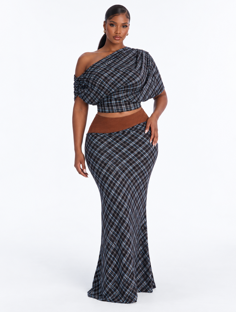 Rustic Drape Maxi Set