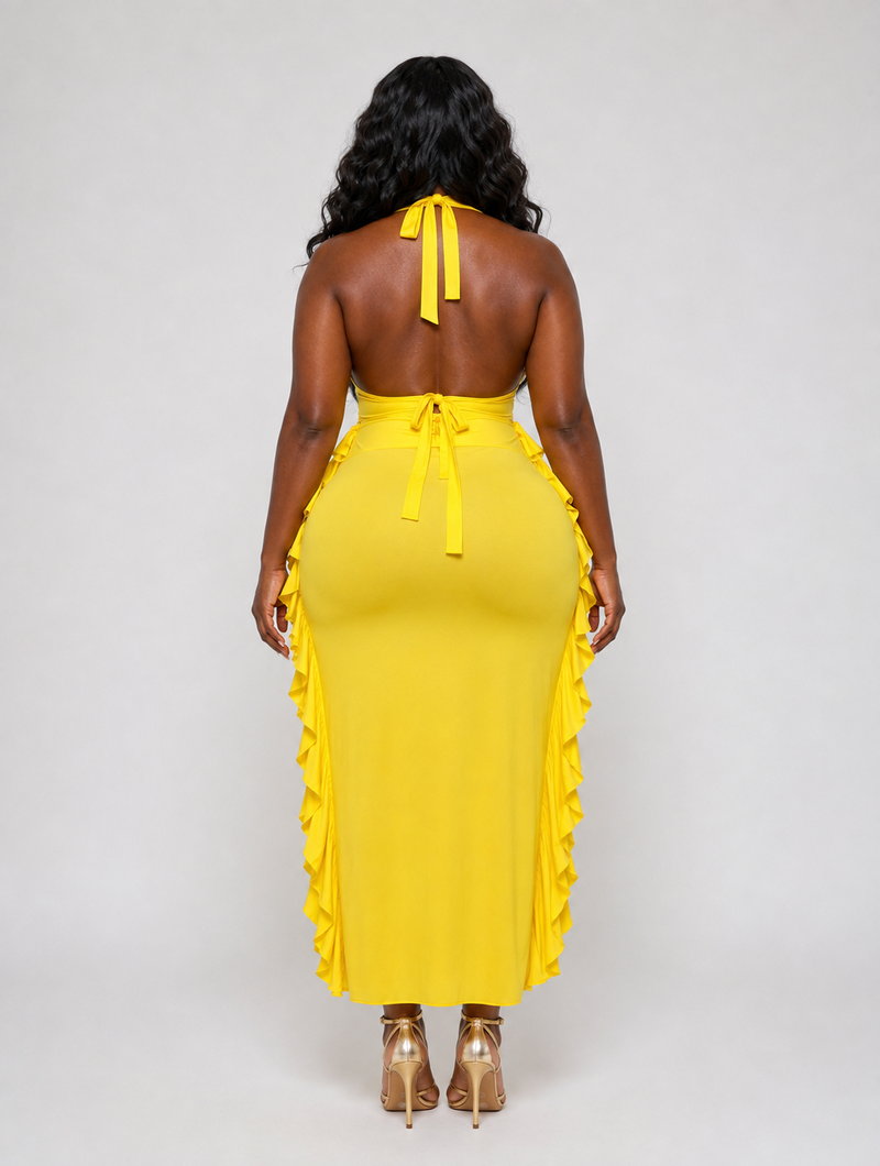 Sunshine Halter Maxi