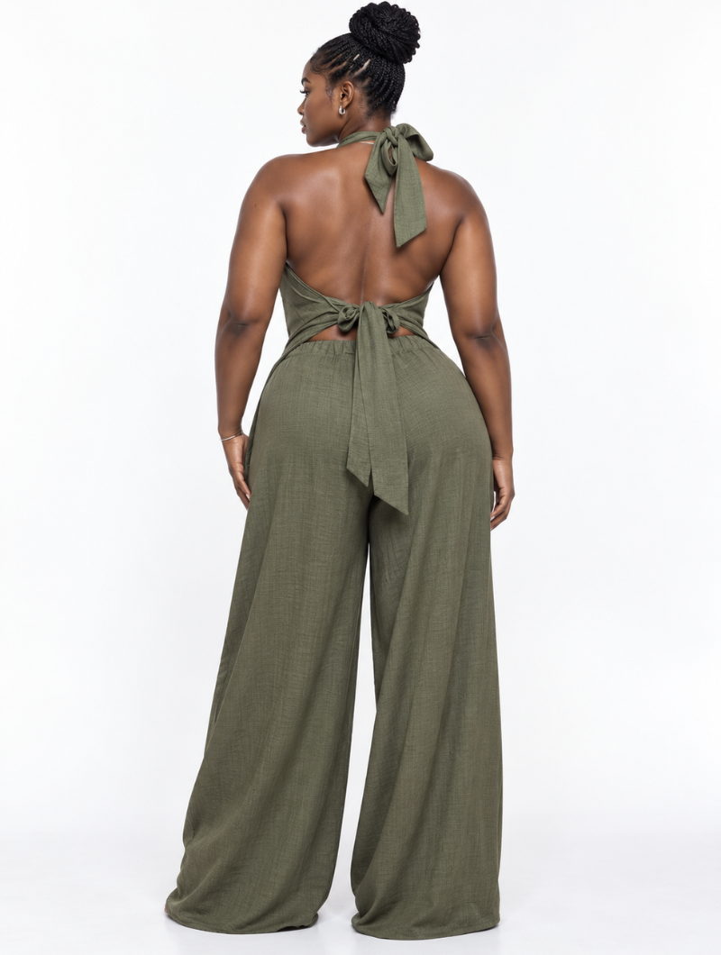 Effortless Drape Pant Set