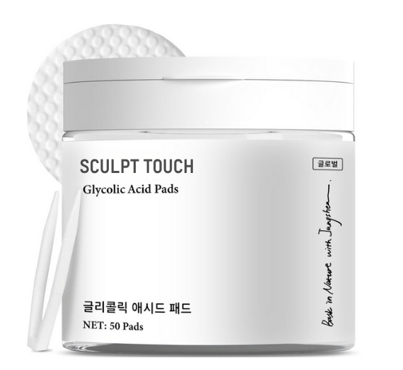 Clear Skin Glycolic Acid Pads – Target Acne, Blackheads & Pores