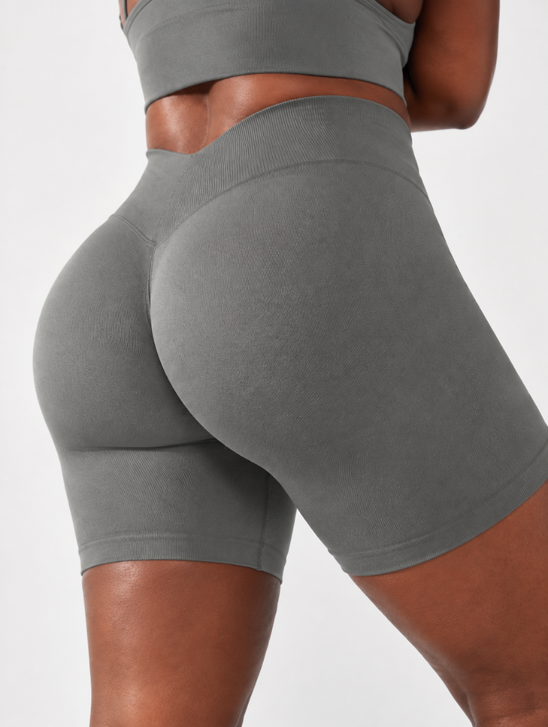 High Waist Scrunch Shorts