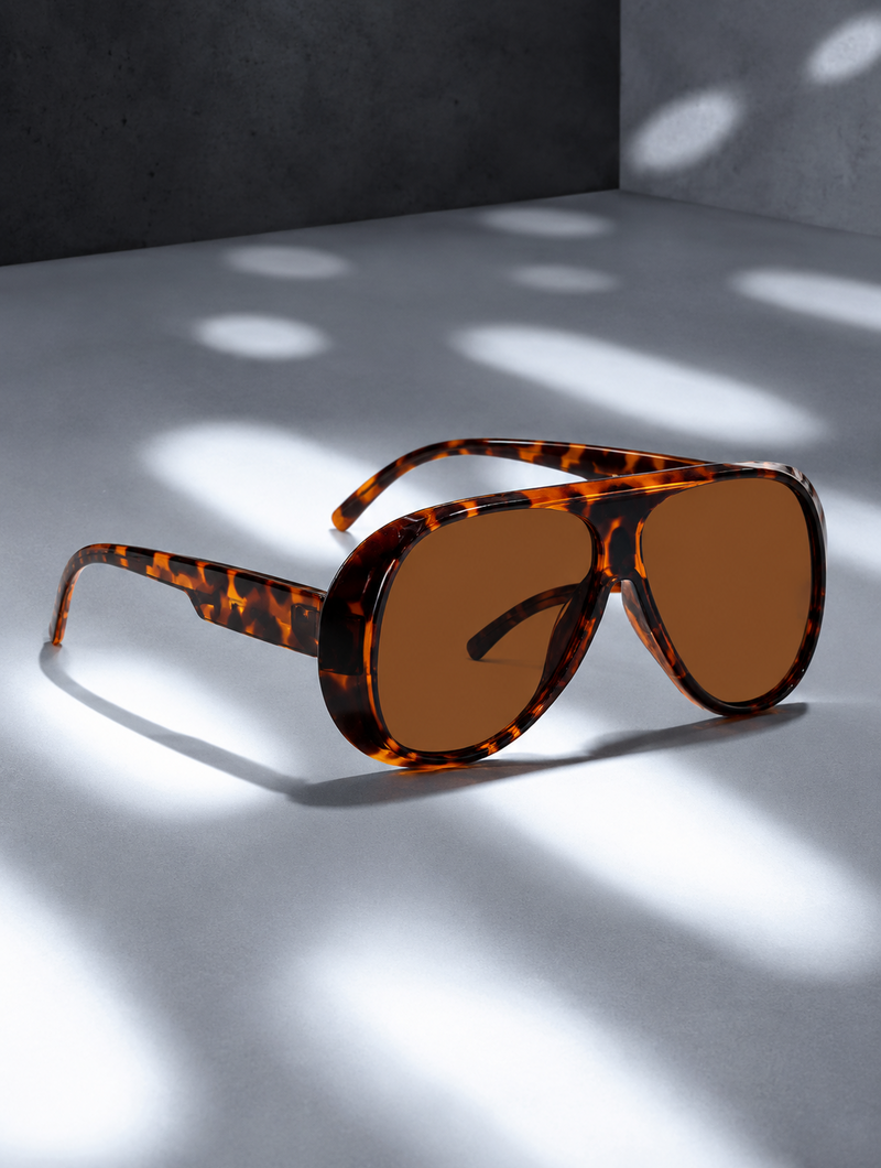 Retro Horizon Pilot Glasses