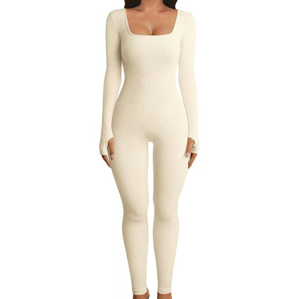 Long Sleeve Sport Jumpsuits