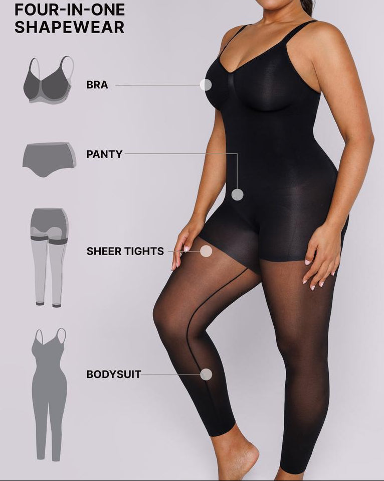 MistWeave SkinFlow Seamless Bodysuit