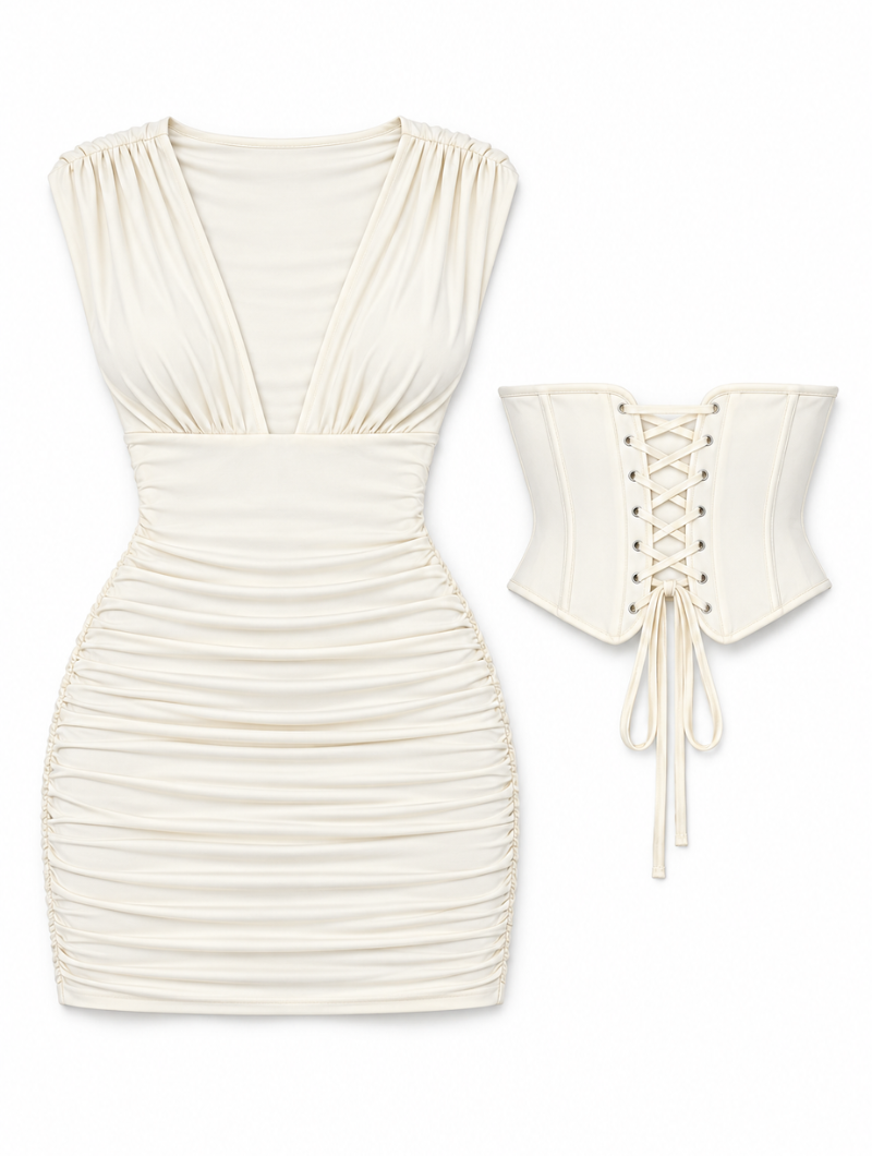 Hourglass Corset Mini Dress