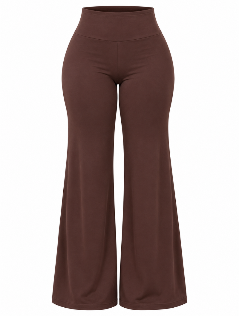 Mocha Ruched Pant Set