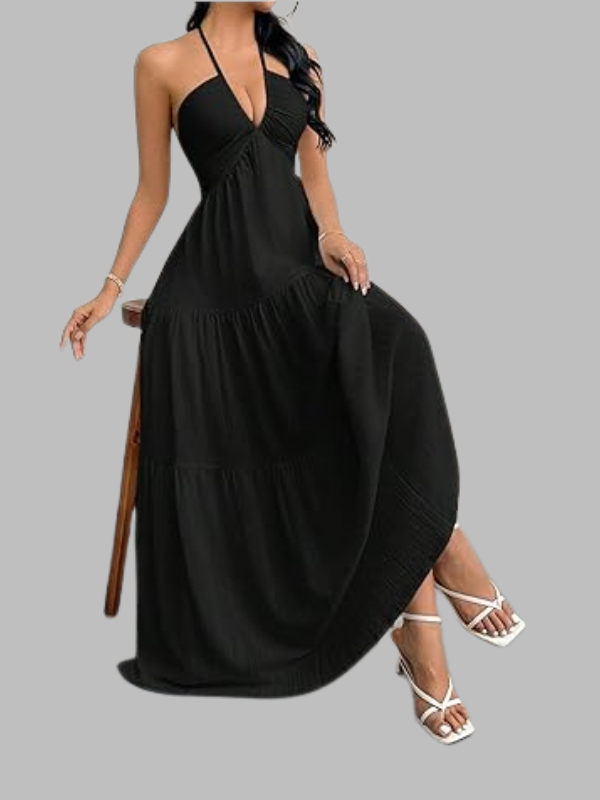 Backless Maxi Dress