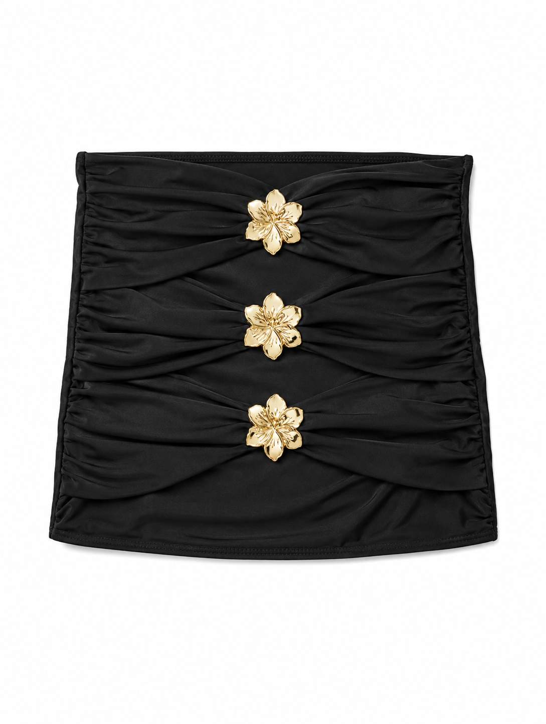 Golden Bloom Skirt Set