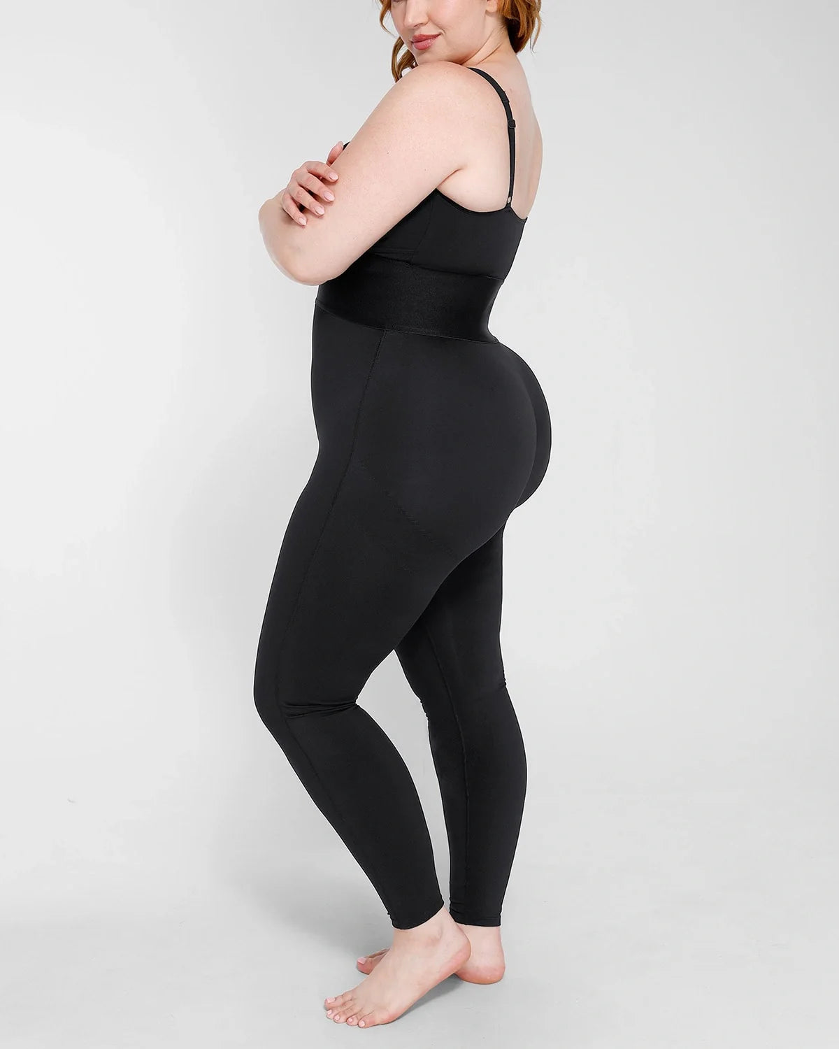 Waistband Shaping Jumpsuit