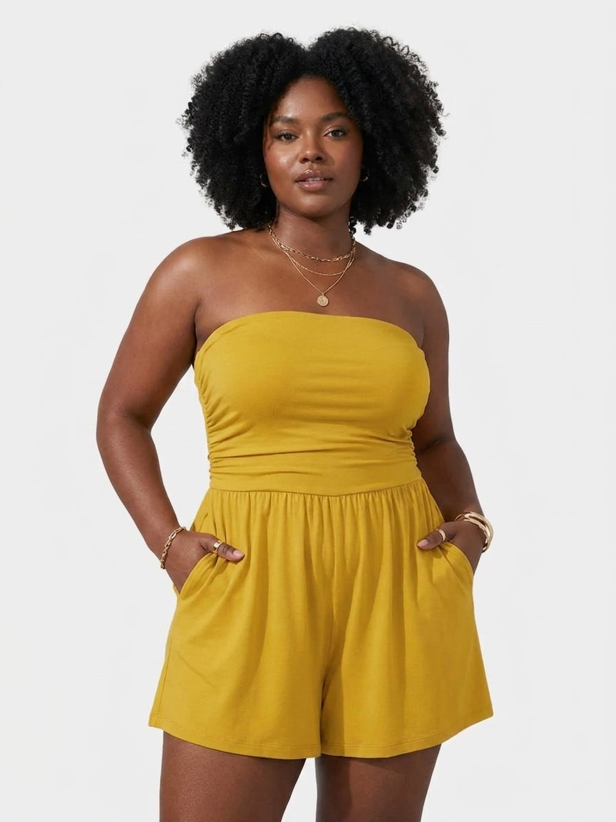 Island Ruffle Romper