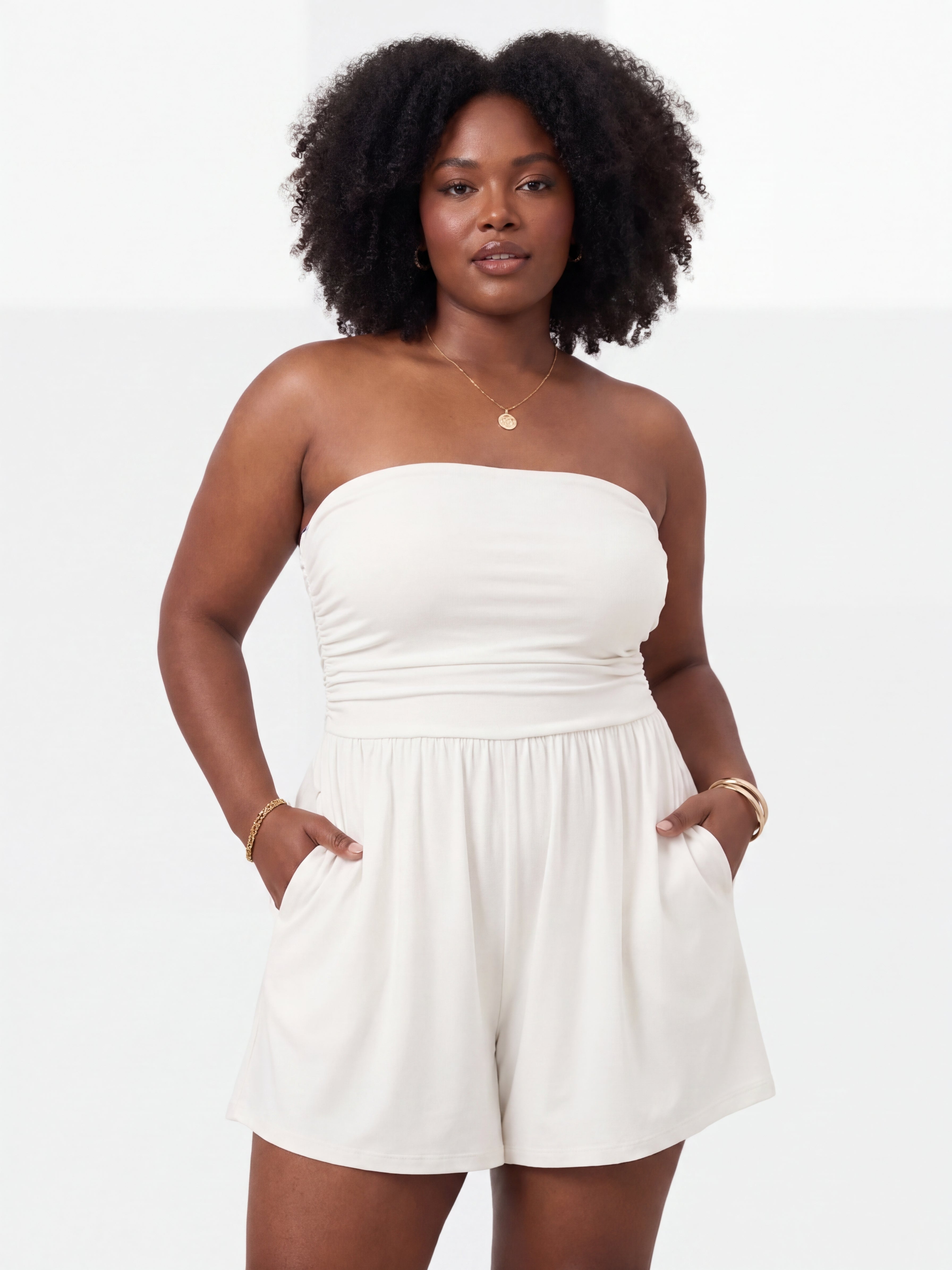 Island Ruffle Romper