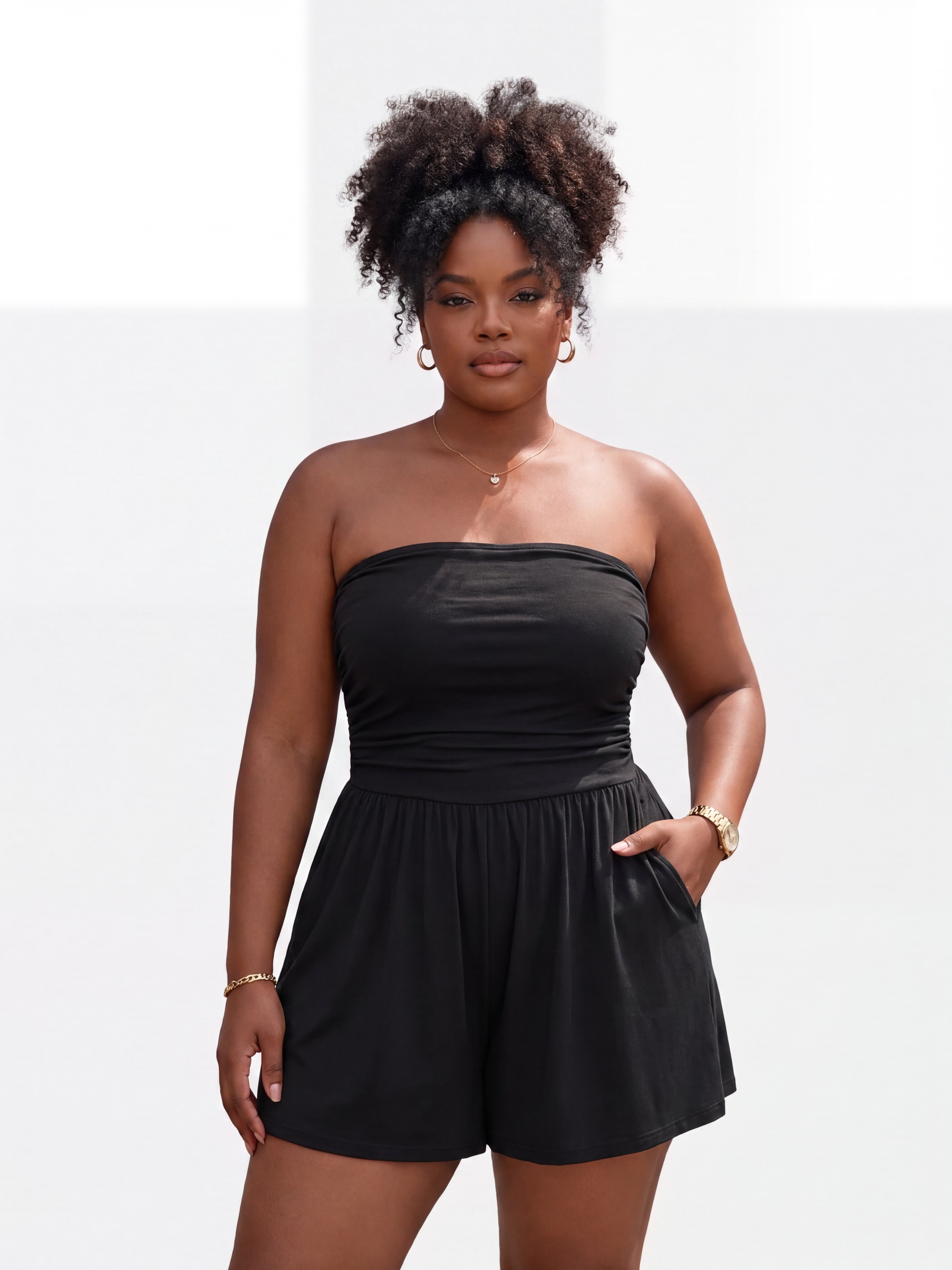 Island Ruffle Romper