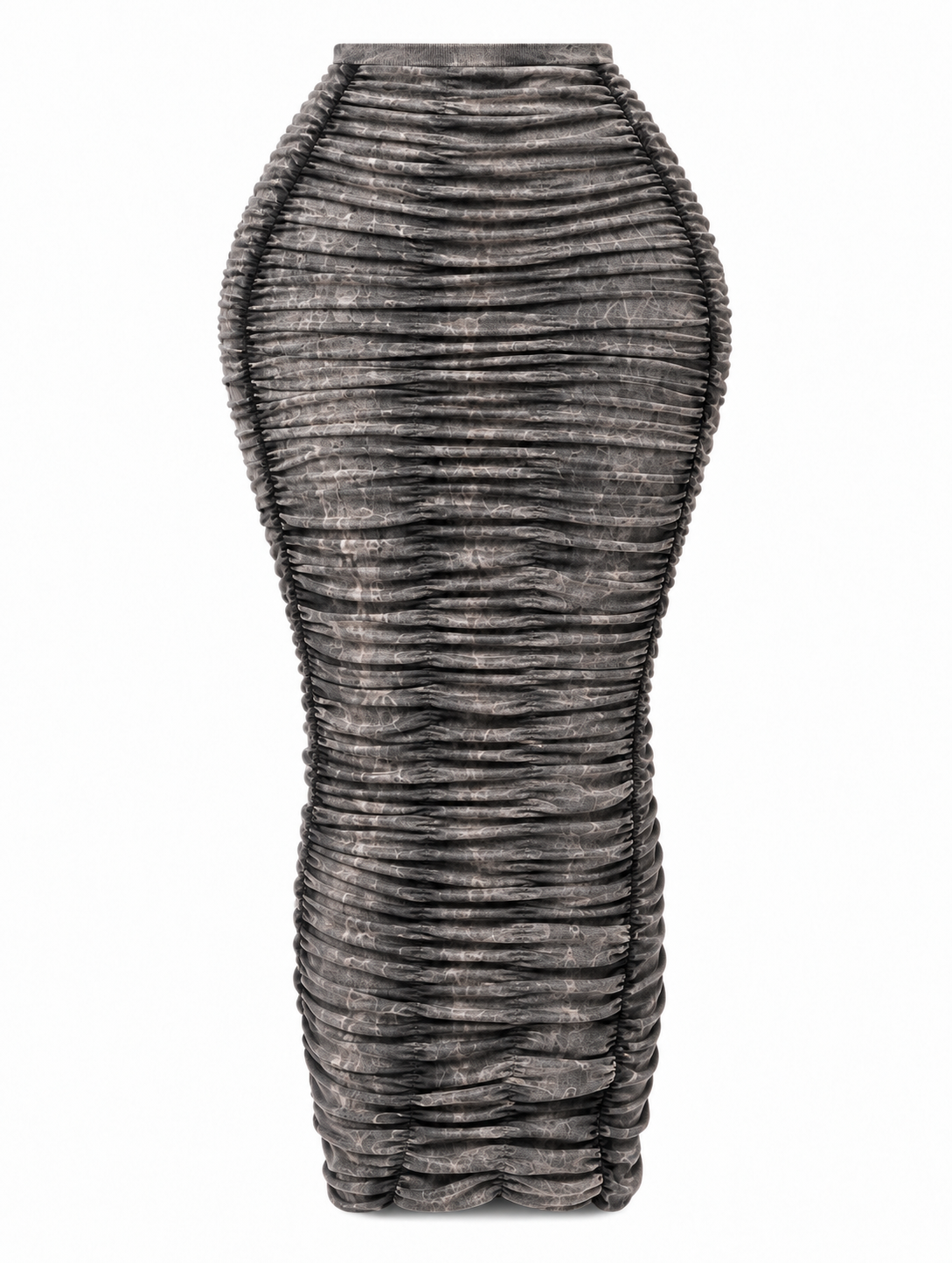 Vintage Ruched Skirt Set