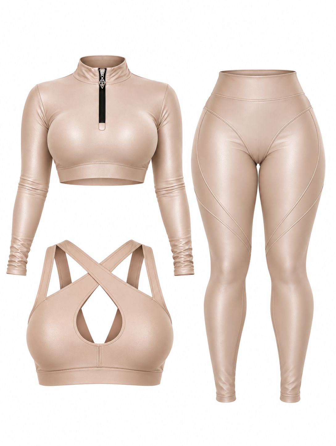 Sleek Hourglass Active Set