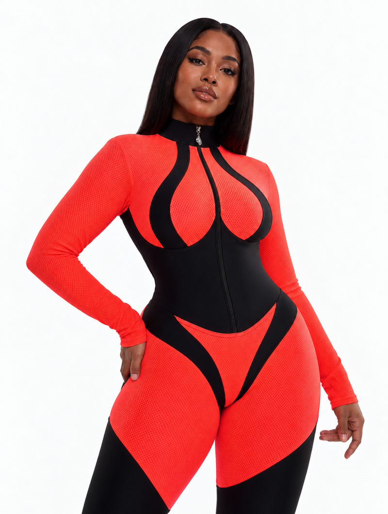 Corset Sculpt Long Jumpsuit