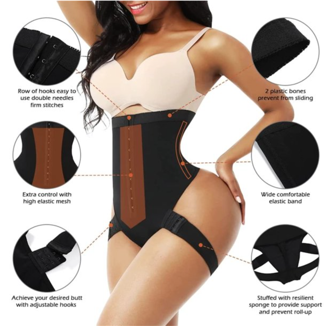 Waist trainer booty lift sale